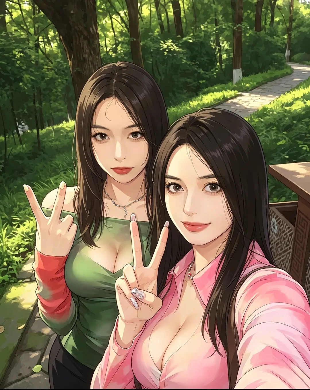 撞见极品美女露出,来一场双飞吧!