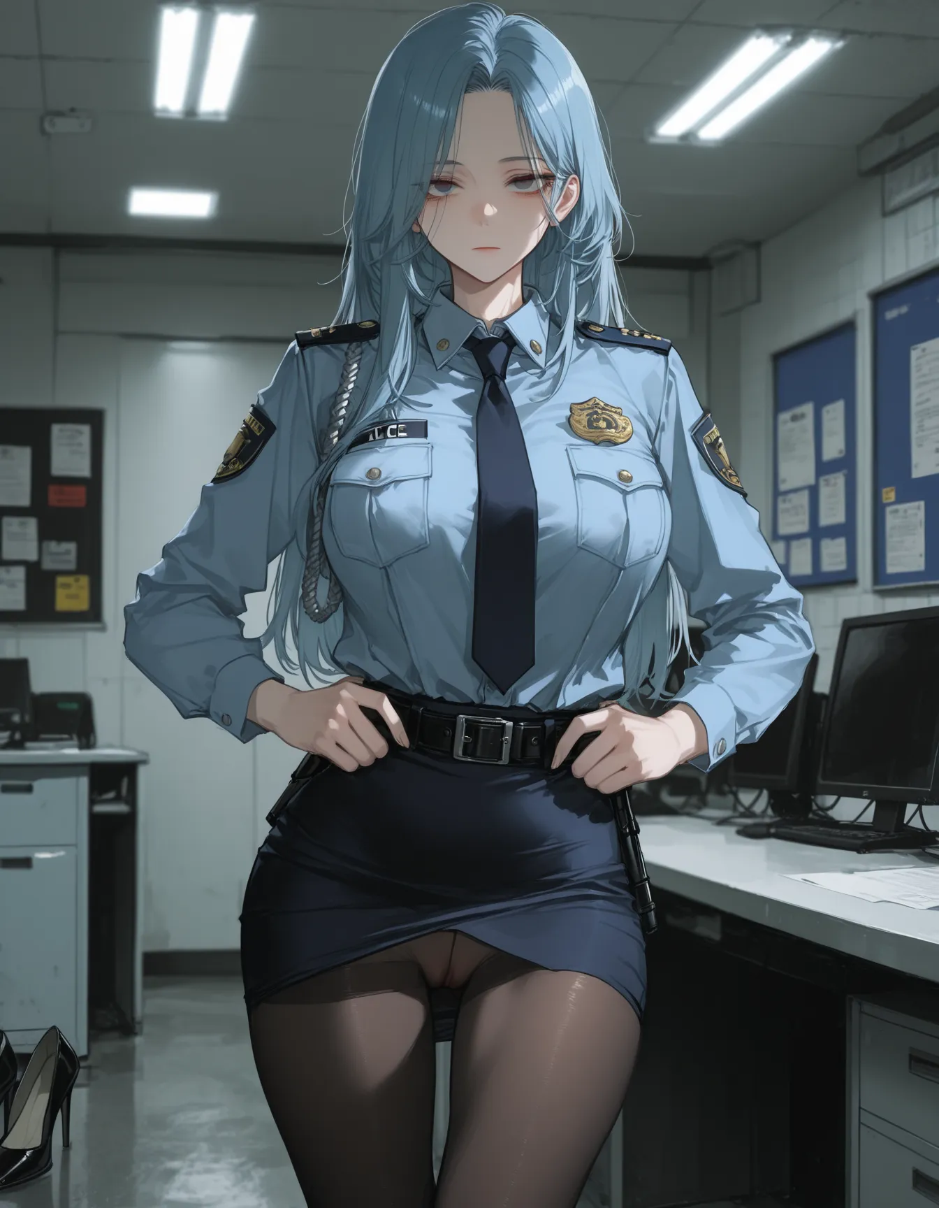 外人眼中的高冷的女警，在私下是宠溺你的妻子，她愿满足你的一切性癖