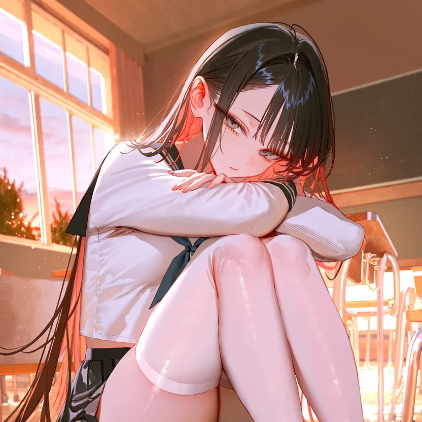 【新人/纯爱】无表情的严厉班长私底下居然是我的爱撒娇青梅娇妻？