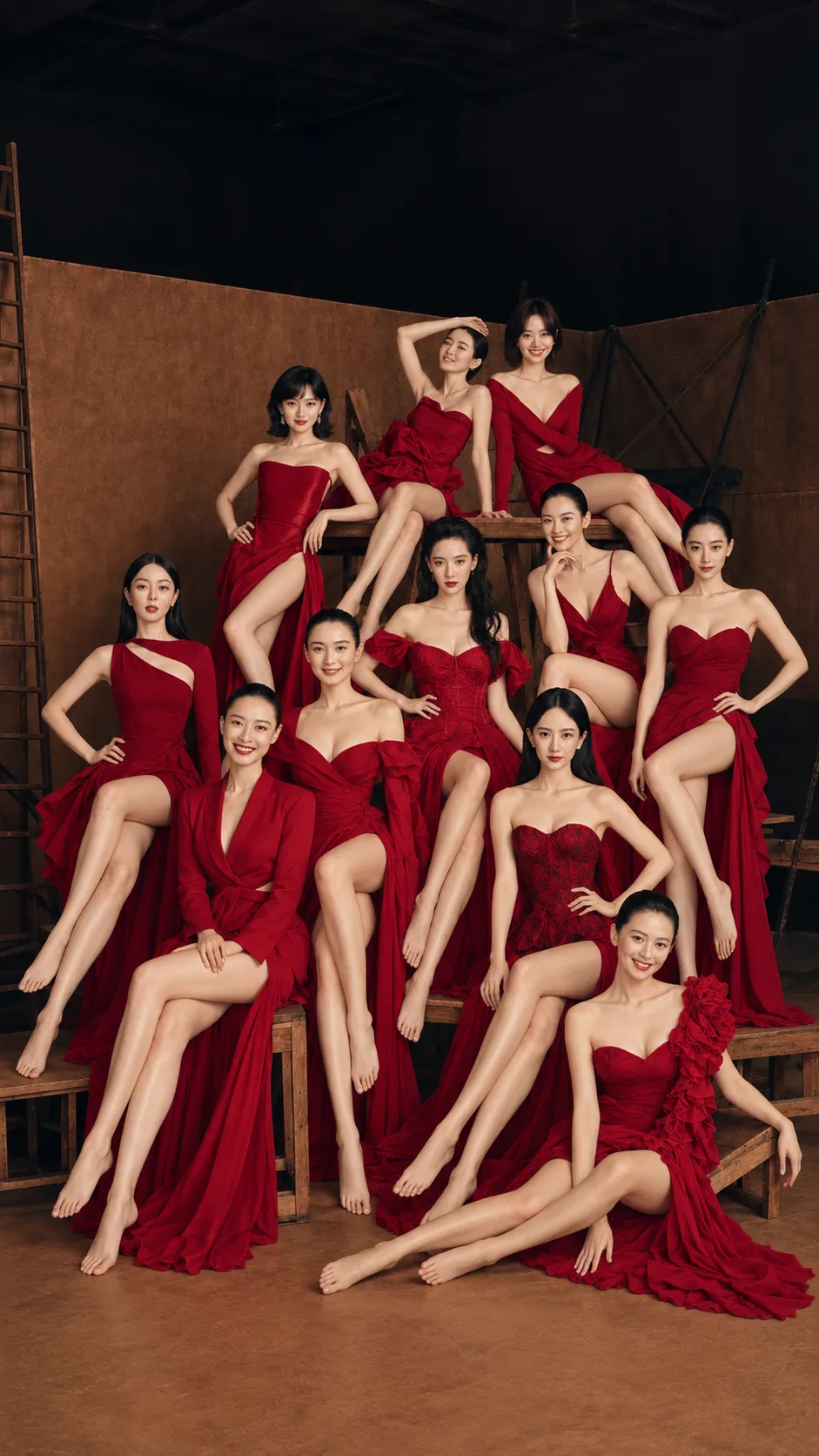 会场的女明星