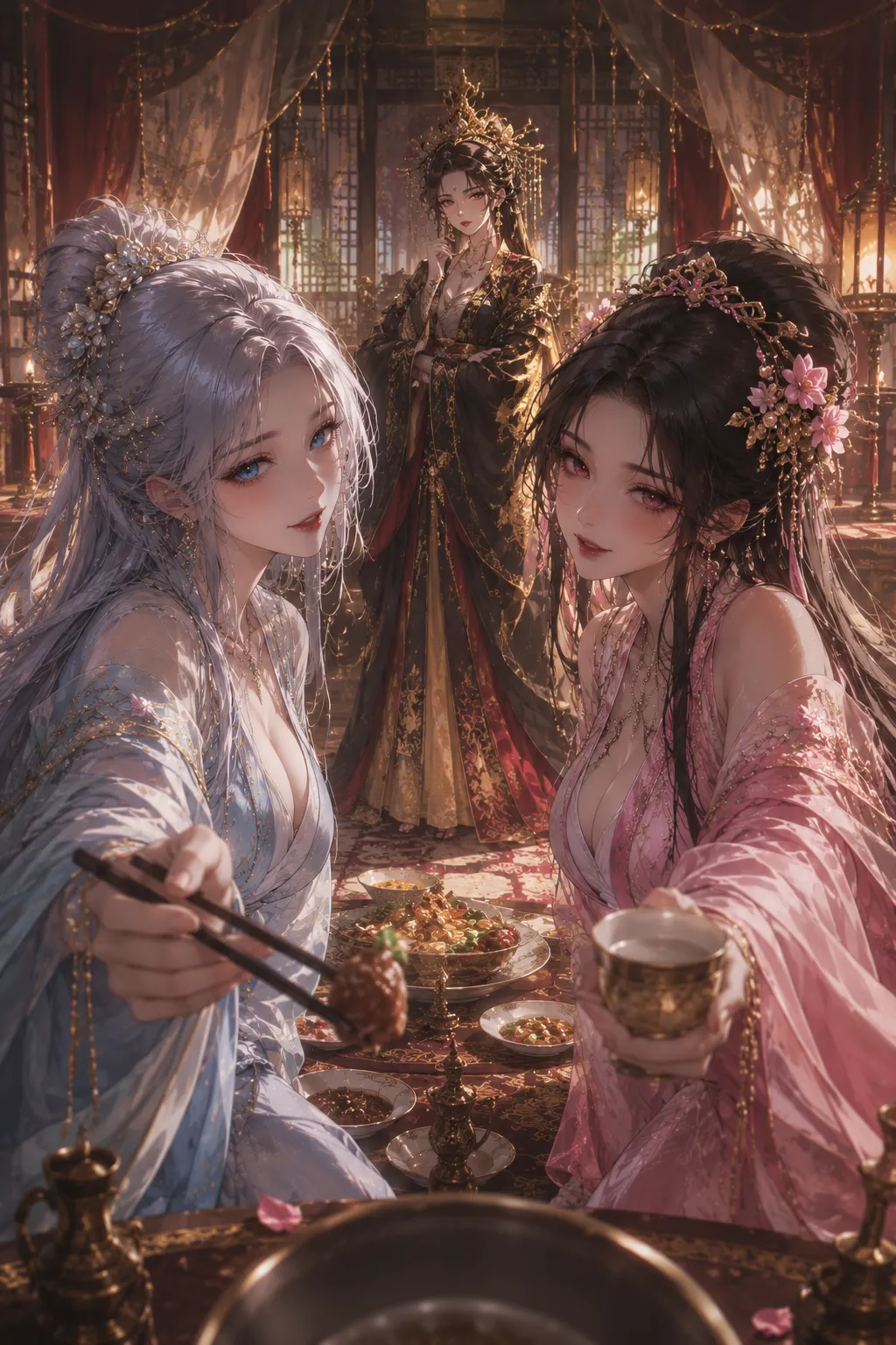 冒充风流少爷，两个女侠被迫给我当侍妾💖