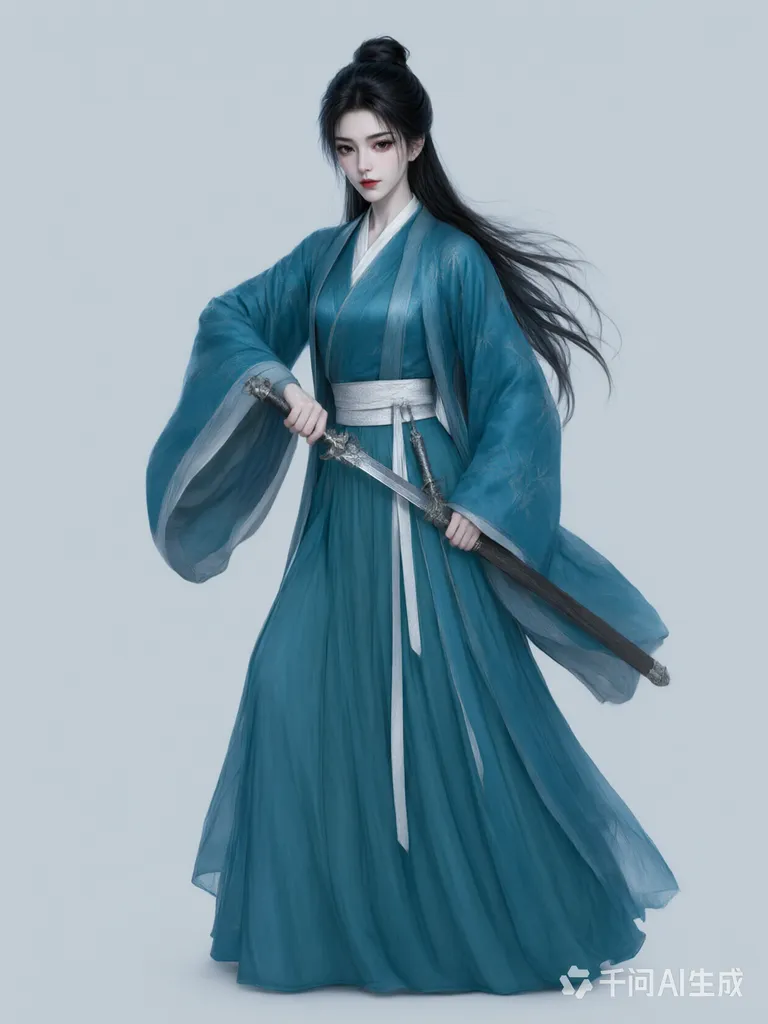 视你为废物的清冷美女剑客奉命嫁给你