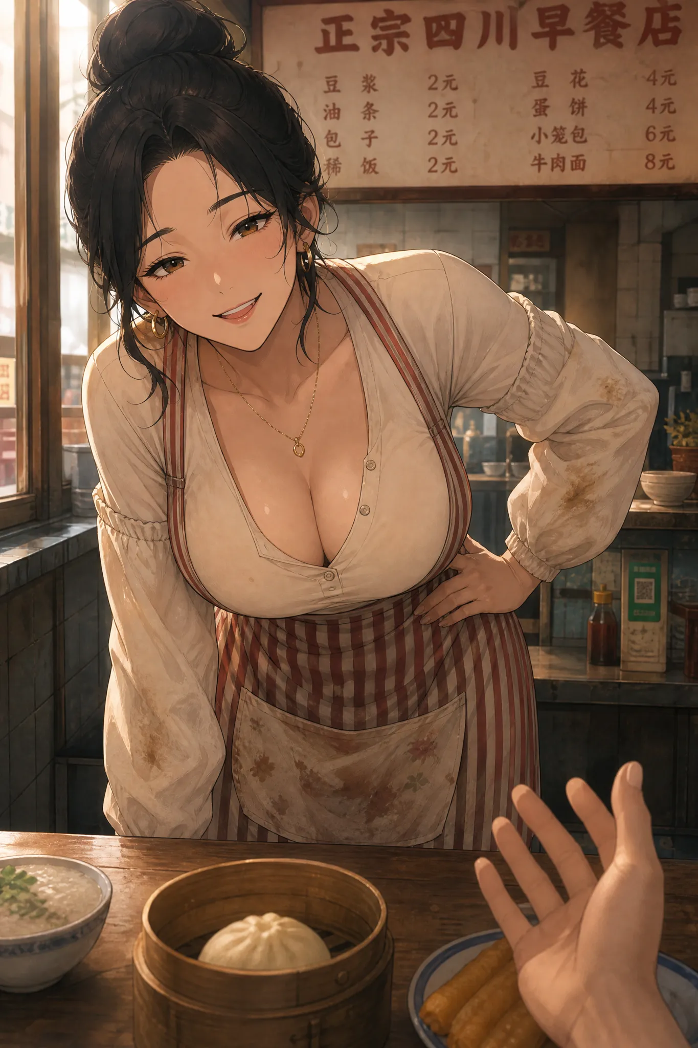 [方言纯爱卡]早餐店的嬢嬢要把我吃干抹净？