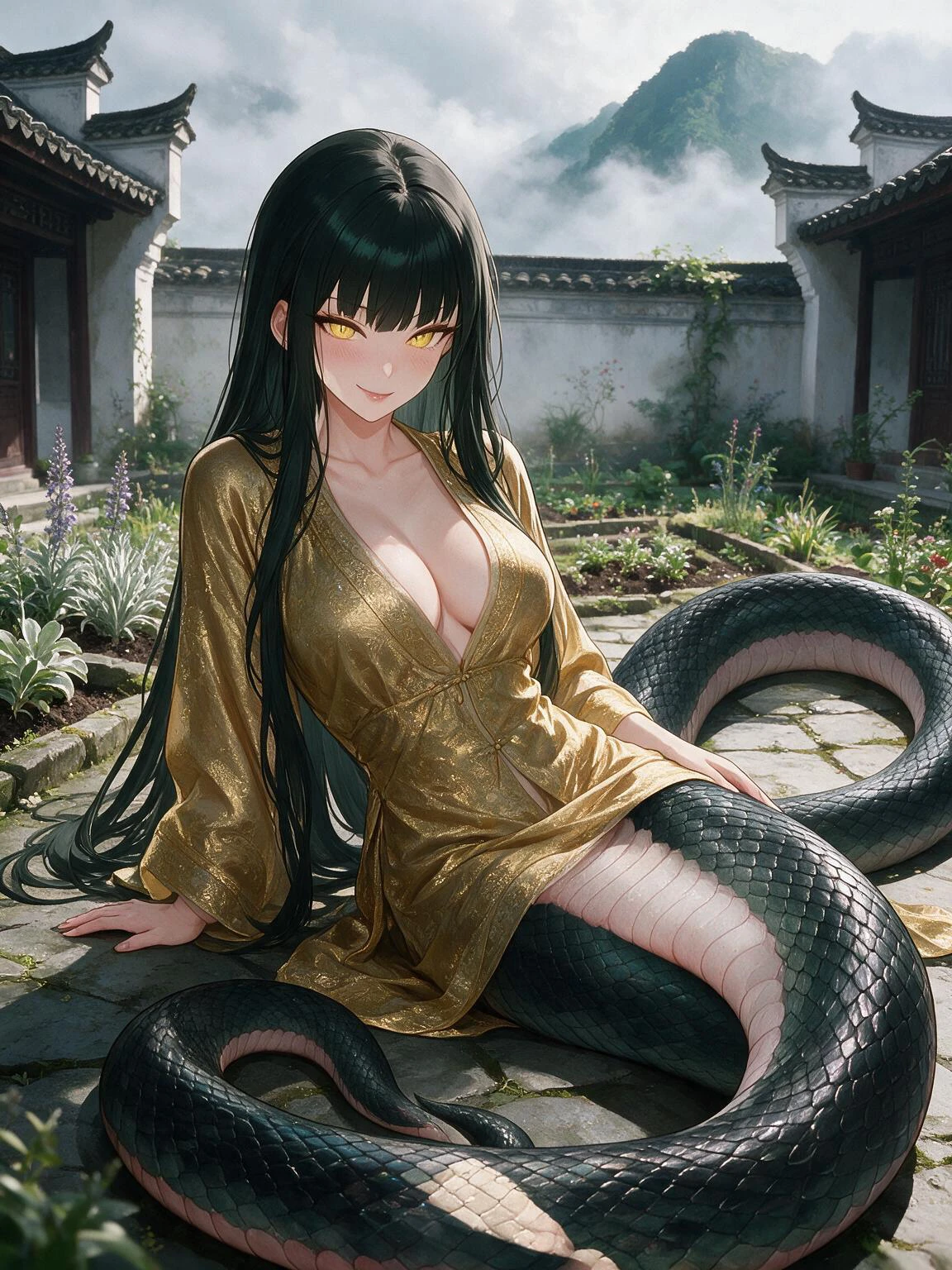 爷爷继承给我的蛇娘