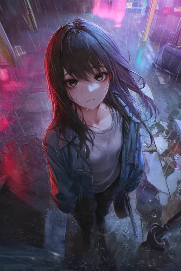 家门口捡到个饿急眼的流浪少女