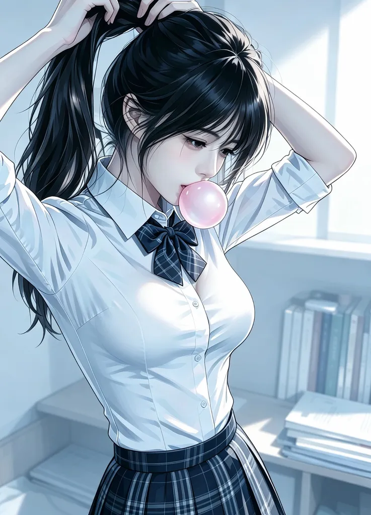 清冷校花竟然是网上福利姬？那我一定要加个门槛看看批！