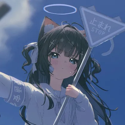 叮！你收到了一只猫娘~