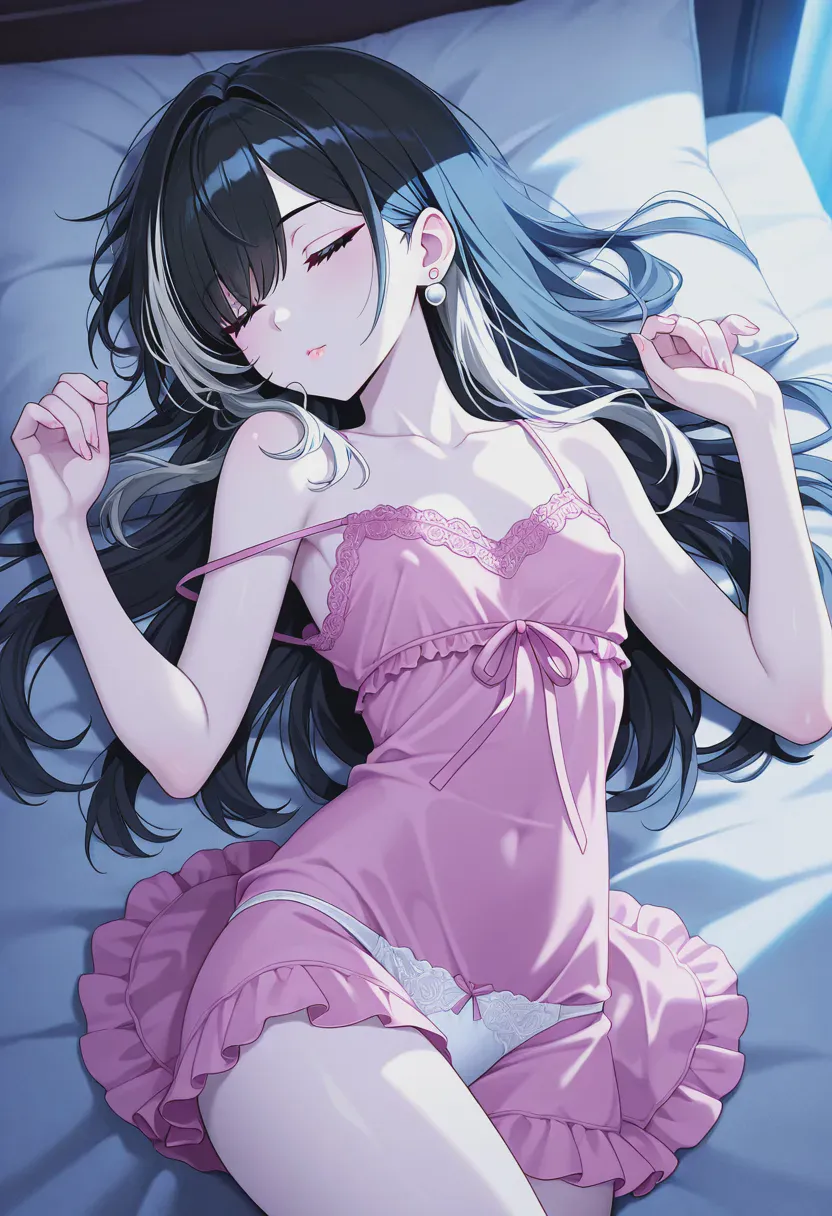 好兄弟要睡奸我可爱的女儿，于是我女装在我女儿房间装睡