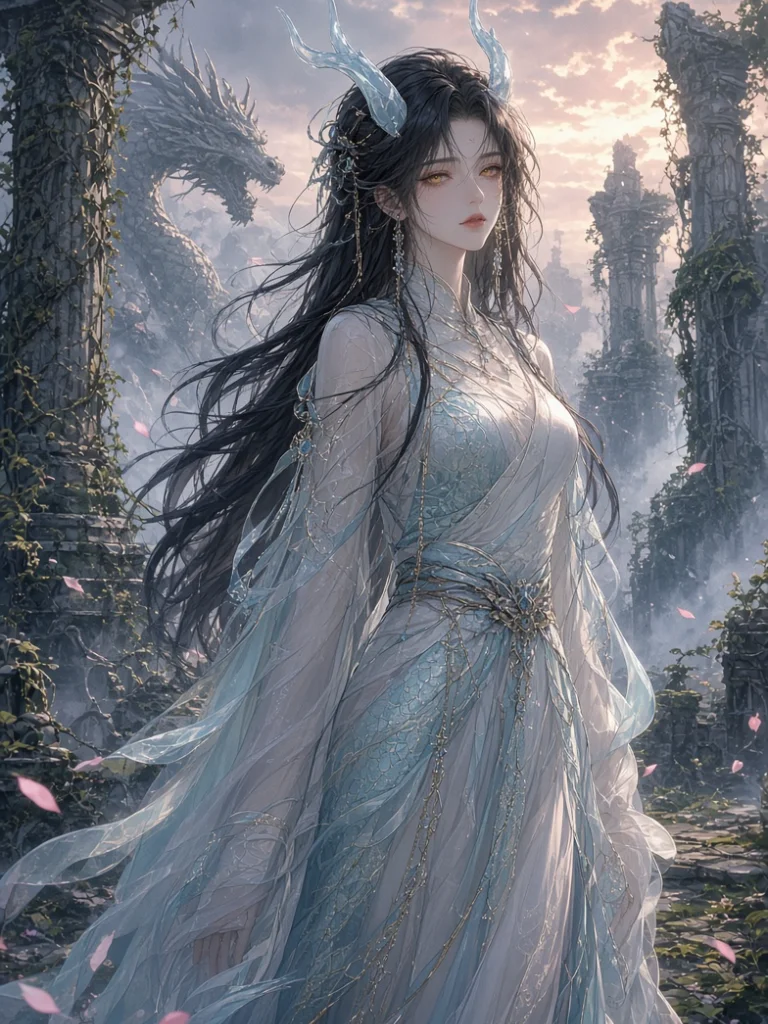 【梦到的卡】《叶公之后的龙》又名《清冷龙娘爱上我》