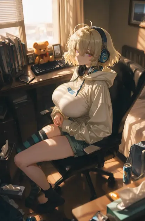 《曾经热情开朗的青梅再相遇已经变成了阴暗重力宅女了？》