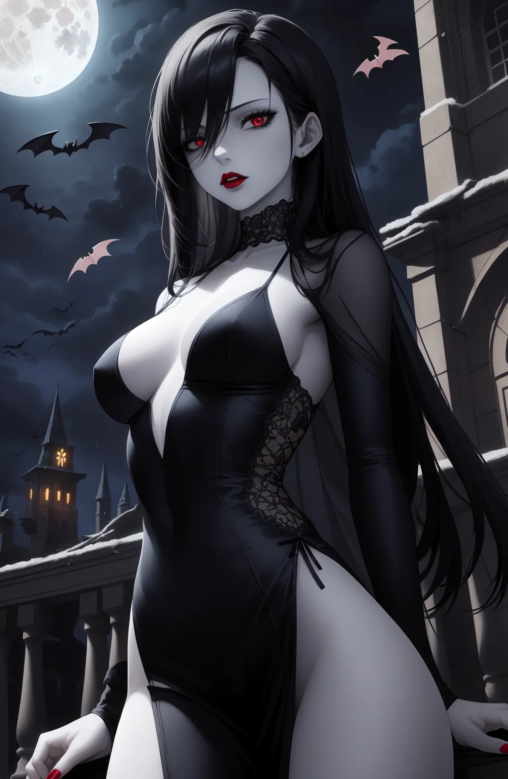 与吸血鬼女王的危险游戏