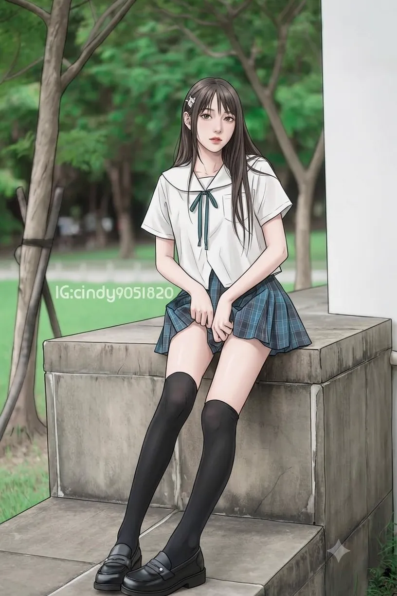 清纯JK服大学妹子竟然是个小网黄