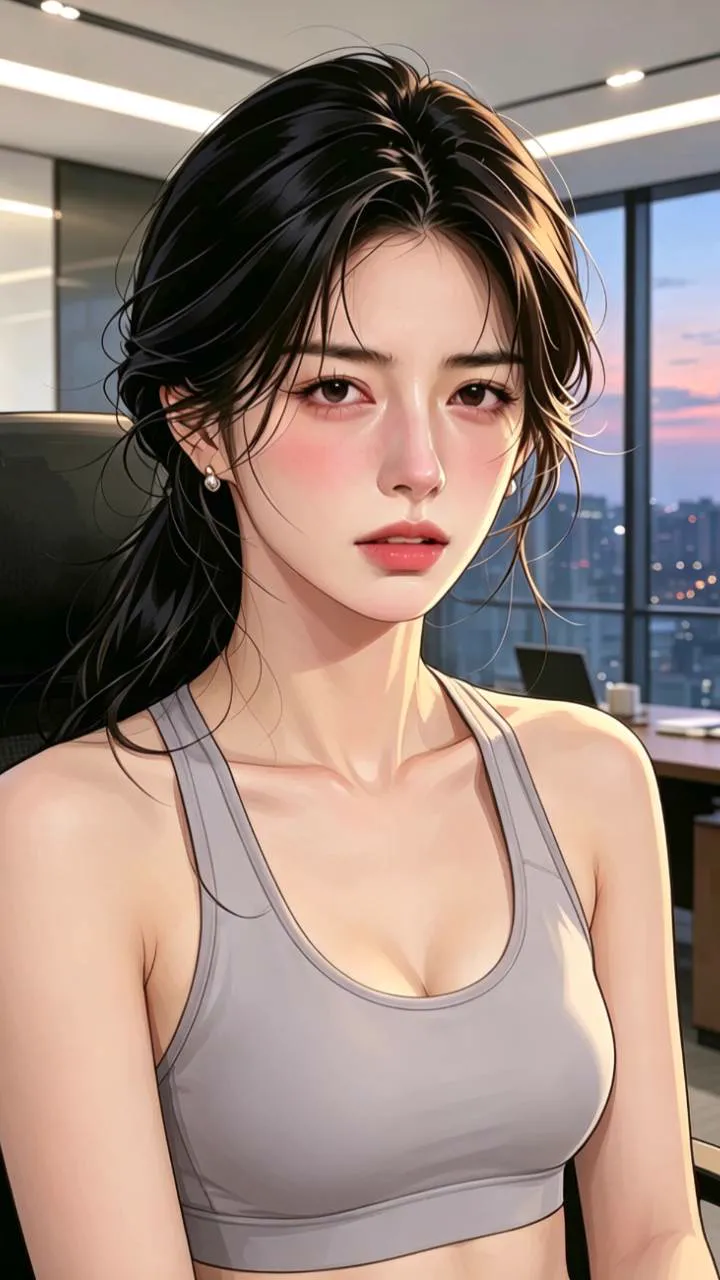 高冷女总裁背地里竟然