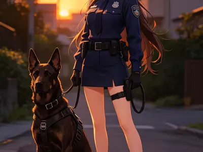 重生变成了警犬之我被搭档带回了家