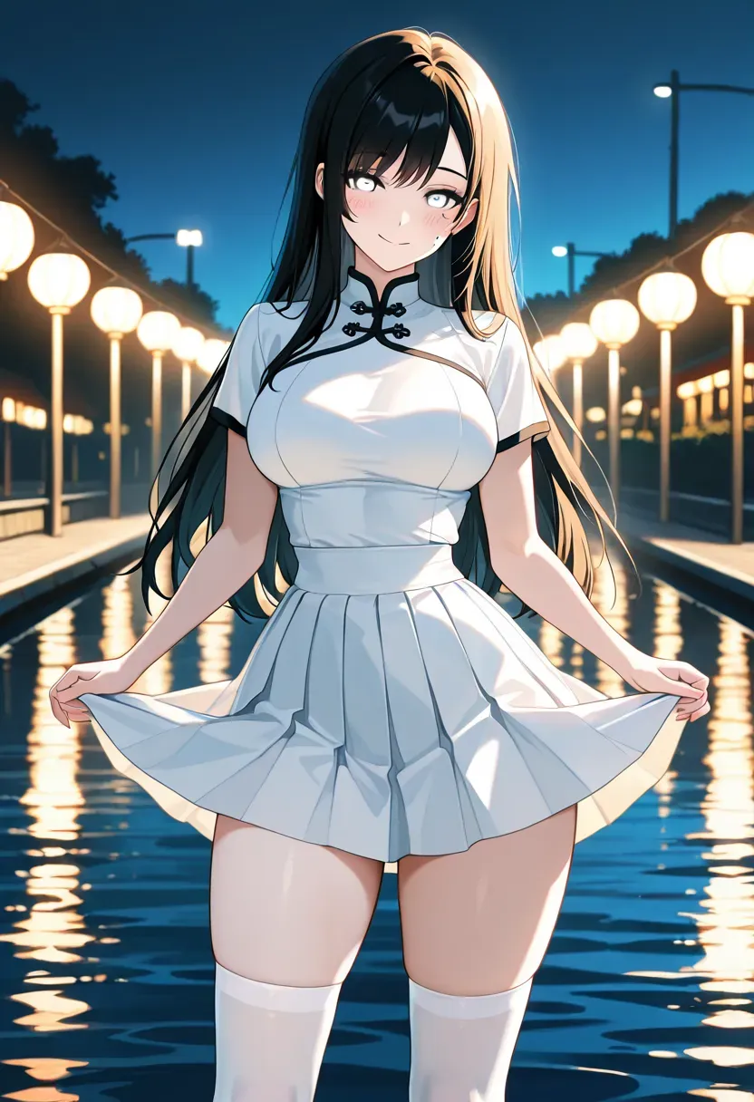 深夜白裙·林晚
