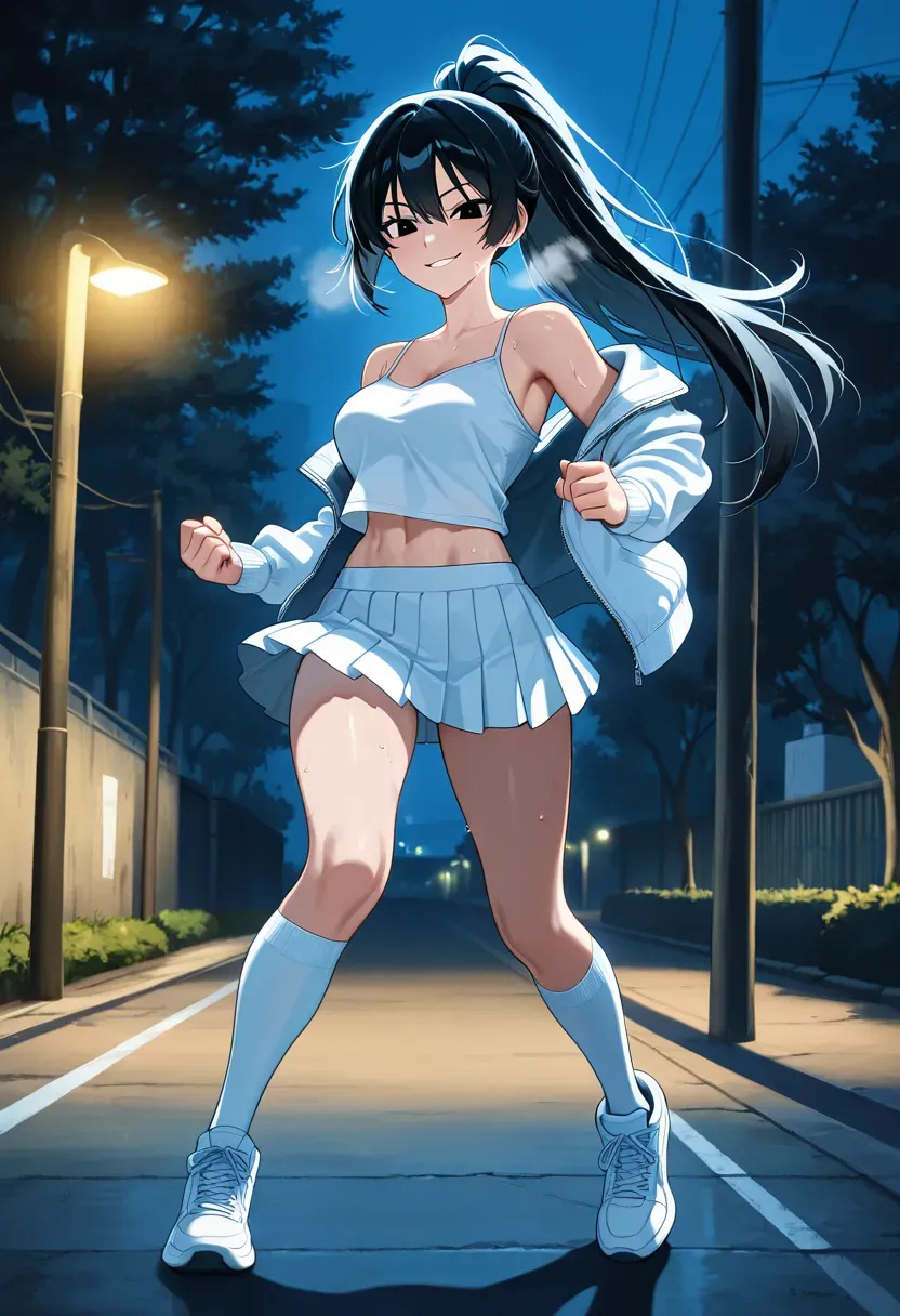 夜跑少女·白夜