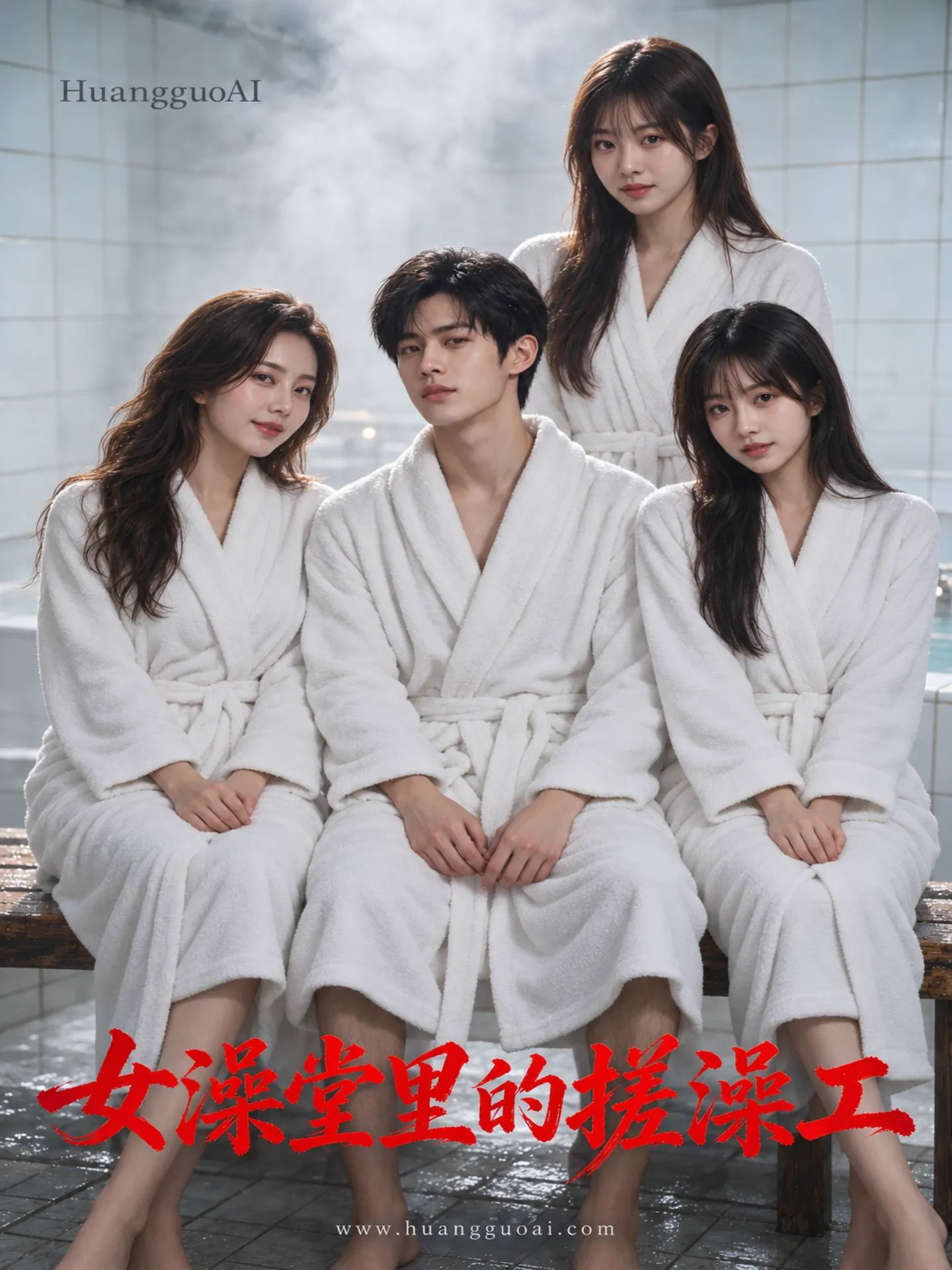 女澡堂里的搓澡工